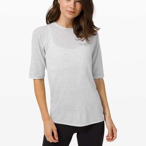 Lululemon Easy Days Short Sleeve Top